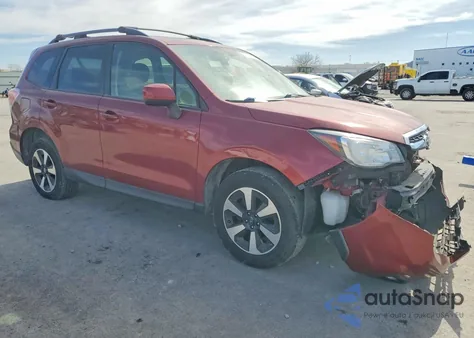 2017 Subaru Forester 2.5I Premium z USA, uszkodzony, nr VIN JF2SJAEC6HH592954
